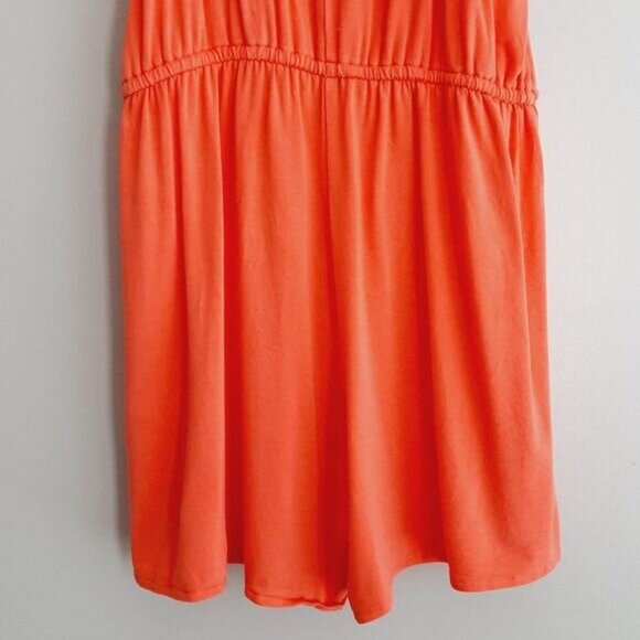 OLD NAVY Ruffle-Trim Swim Off-Shoulder Romper Pink Sz S Flawed - Picture 11 of 16